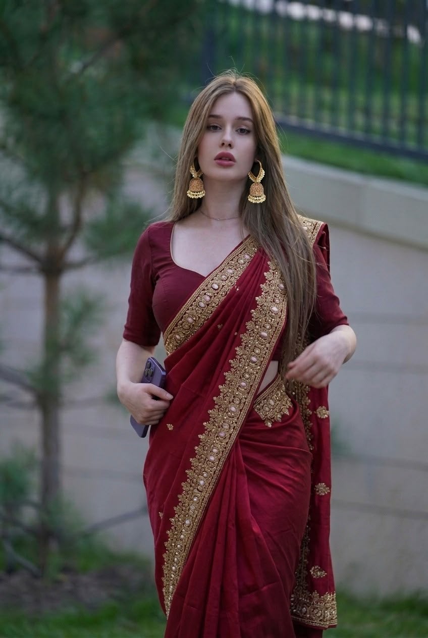 Customize Luxury Blush Multiple colour Pearl Jhumka Earrings – Premium Gold-Plated Ethnic Earrings for Women